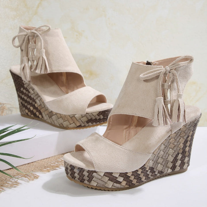 Mary™ | Boho Chic Woven Sandals